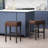 Lorraine Upholstered Counter Stool with Solid Wood Frame-1075163925