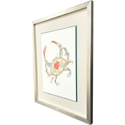 Crab Celebration II Framed Art