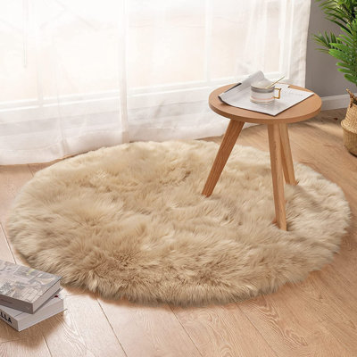 Lianet Faux Sheepskin Indoor Rug