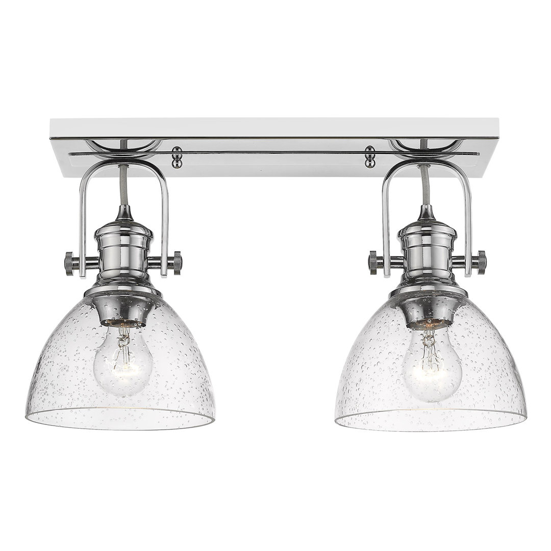 Bales Glass Semi Flush Mount Beachcrest Home™ Shade 