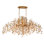 Lustre géométrique unique à 10 lumières Campobasso
