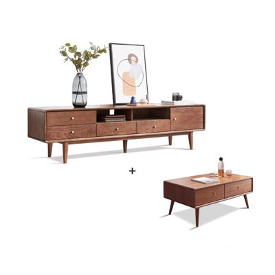 American style TV stand and coffee table set