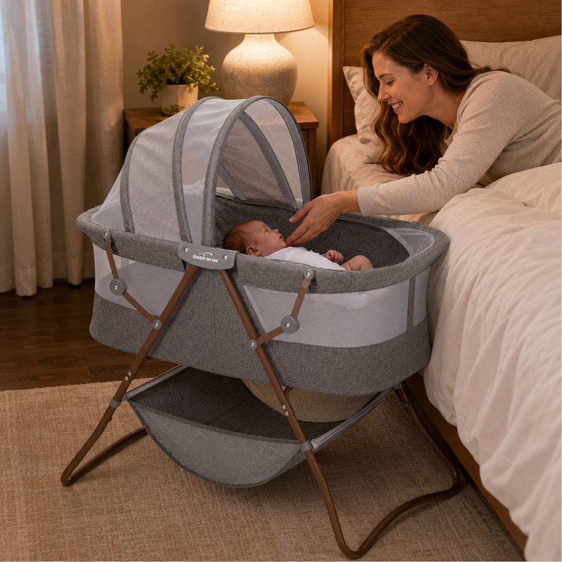 Dream On Me Karley Bassinet, Gris