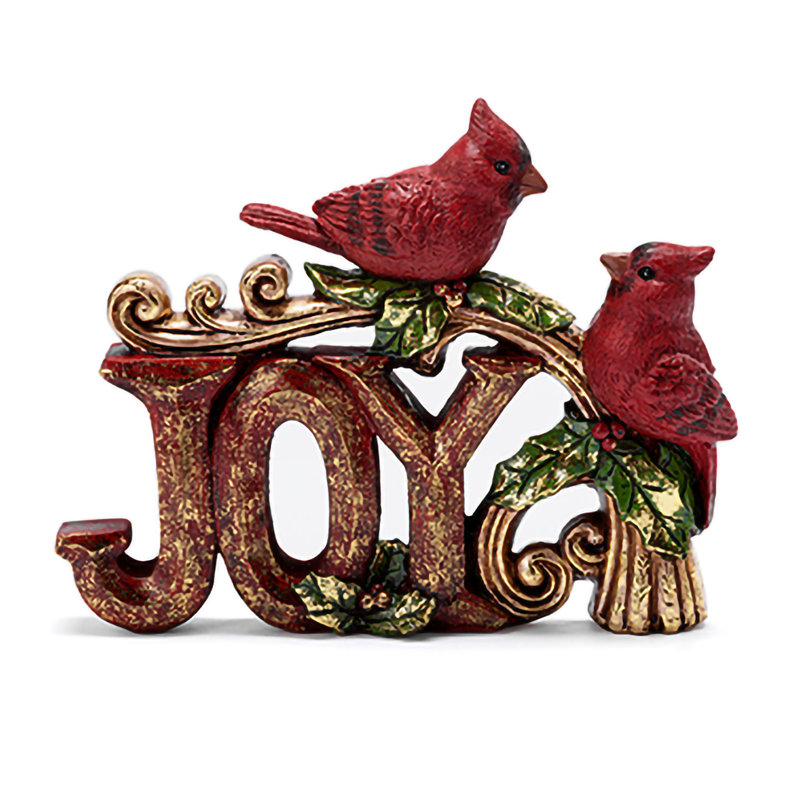 Signe de joie cardinal rouge