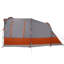 Tente de camping pour 3 personnes Vidaxl - gris et orange imperméable