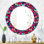 Triangular Colourfields 12 Modern Accent Mirror