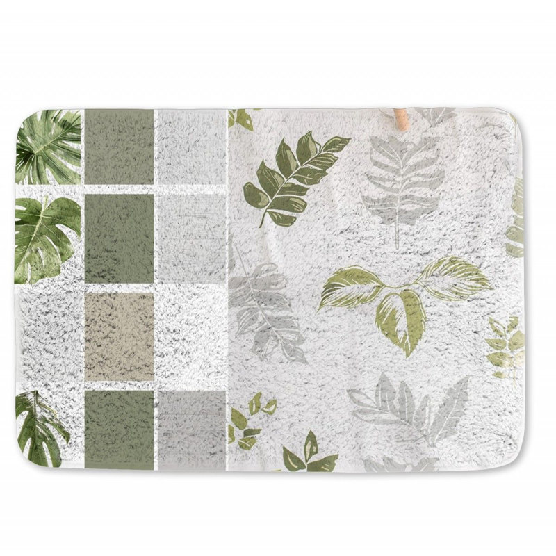 Chunyi Microfiber / Microsuede Non-Slip Bath Mat, 17" W x 24" L