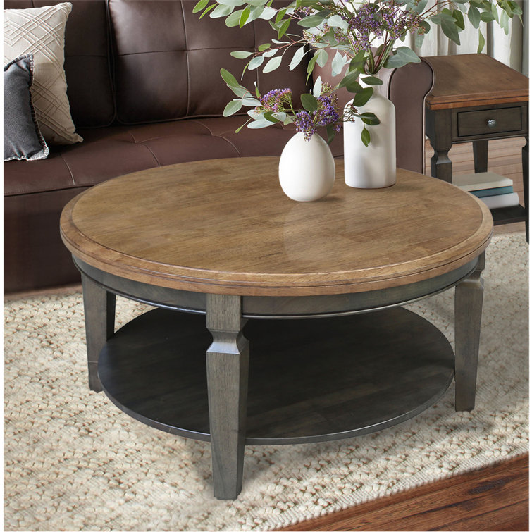 Christos Solid Wood Coffee Table with Storage