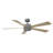 Wynd 5-Blade Outdoor/Indoor Smart Standard Ceiling Fan with LED Light Kit and Remote Included-1317851663-1317851662