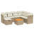 Vidaxl Garden Sofa Set Beige
