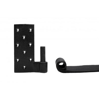 3.5" H x 12" W Surface Mount Single Door Hinge