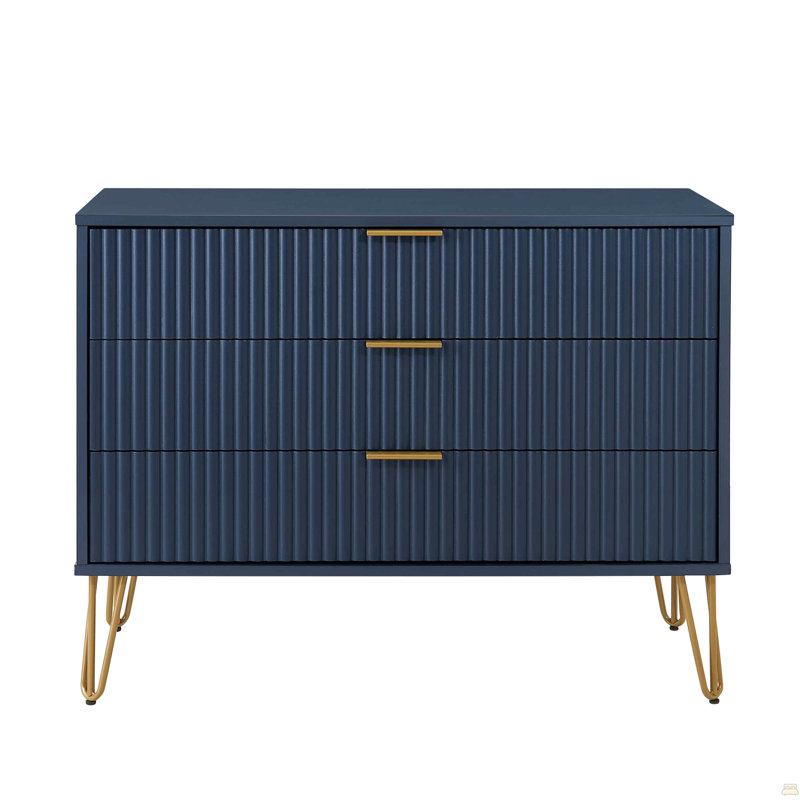 Commode, Bleu très foncé