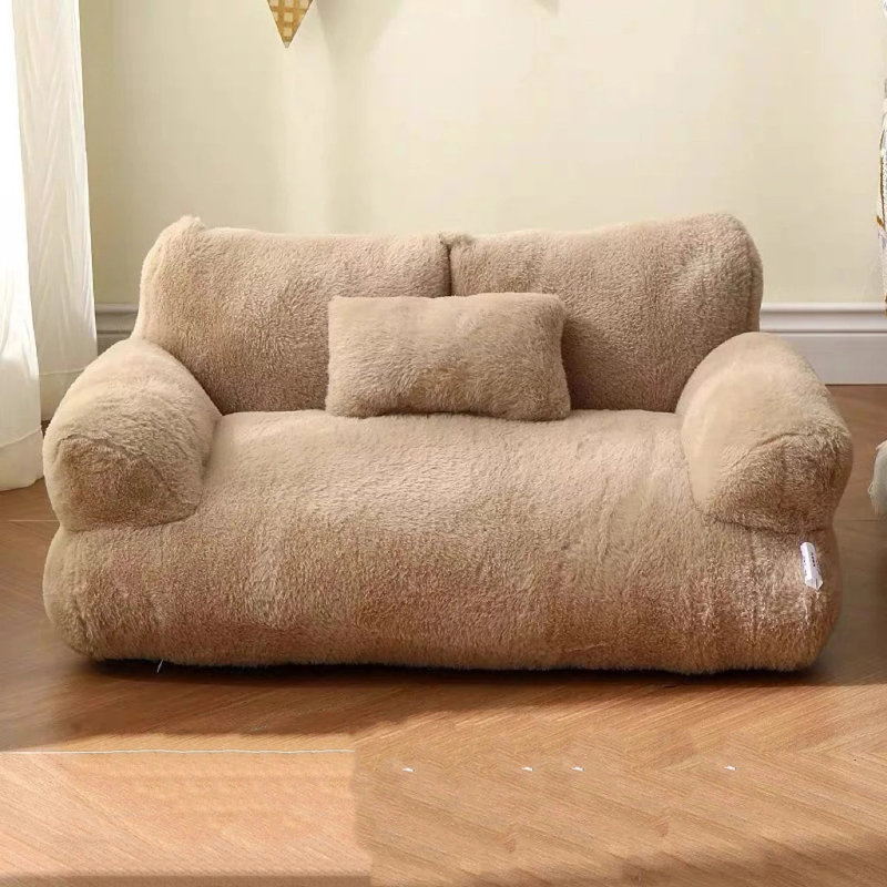 Reposa Fiber Pet Bed, Coffee