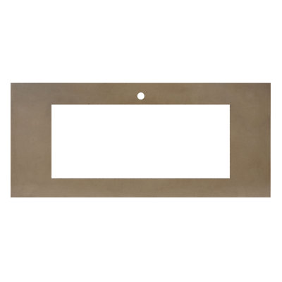 Trough 48.5" Single Bathroom Vanity Top