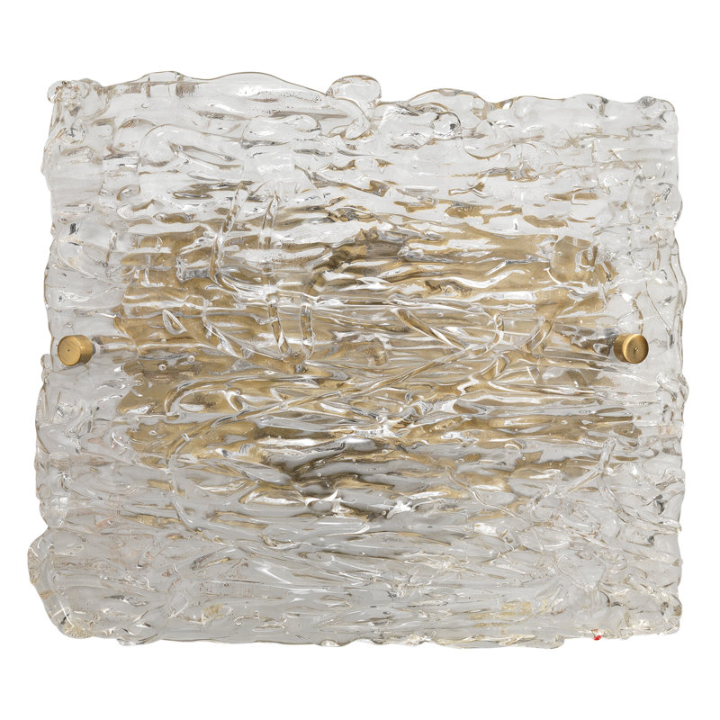 2 - Light Flush Mounted Sconce