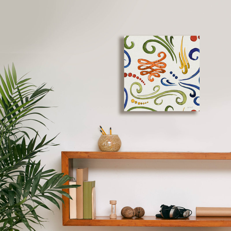 Art mural sur toile Winston Porter «Fall Sweet Fall 8» par Anne Tavoletti, H 12 po x l 12 po 