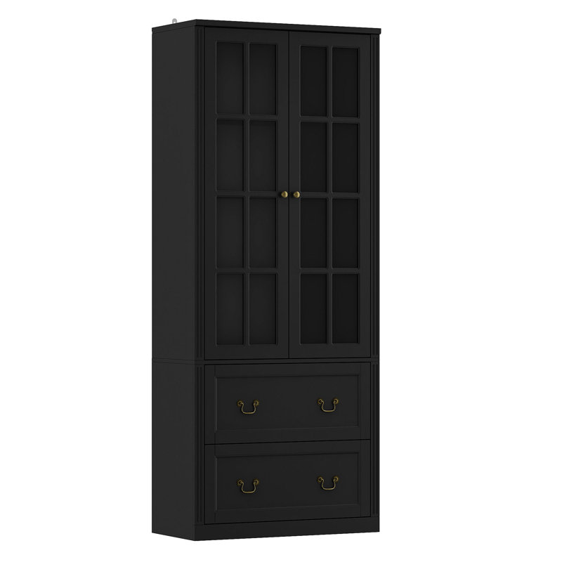 Ausencio Dining Cabinet, Black