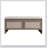 PP Rattan Storage Bench with Cushion, Faux Rattan Shoe Cabinet with 2 Doors, Mid-Century Modern Wood Entryway Seat, for Bedroom, Hallway, Mudroom