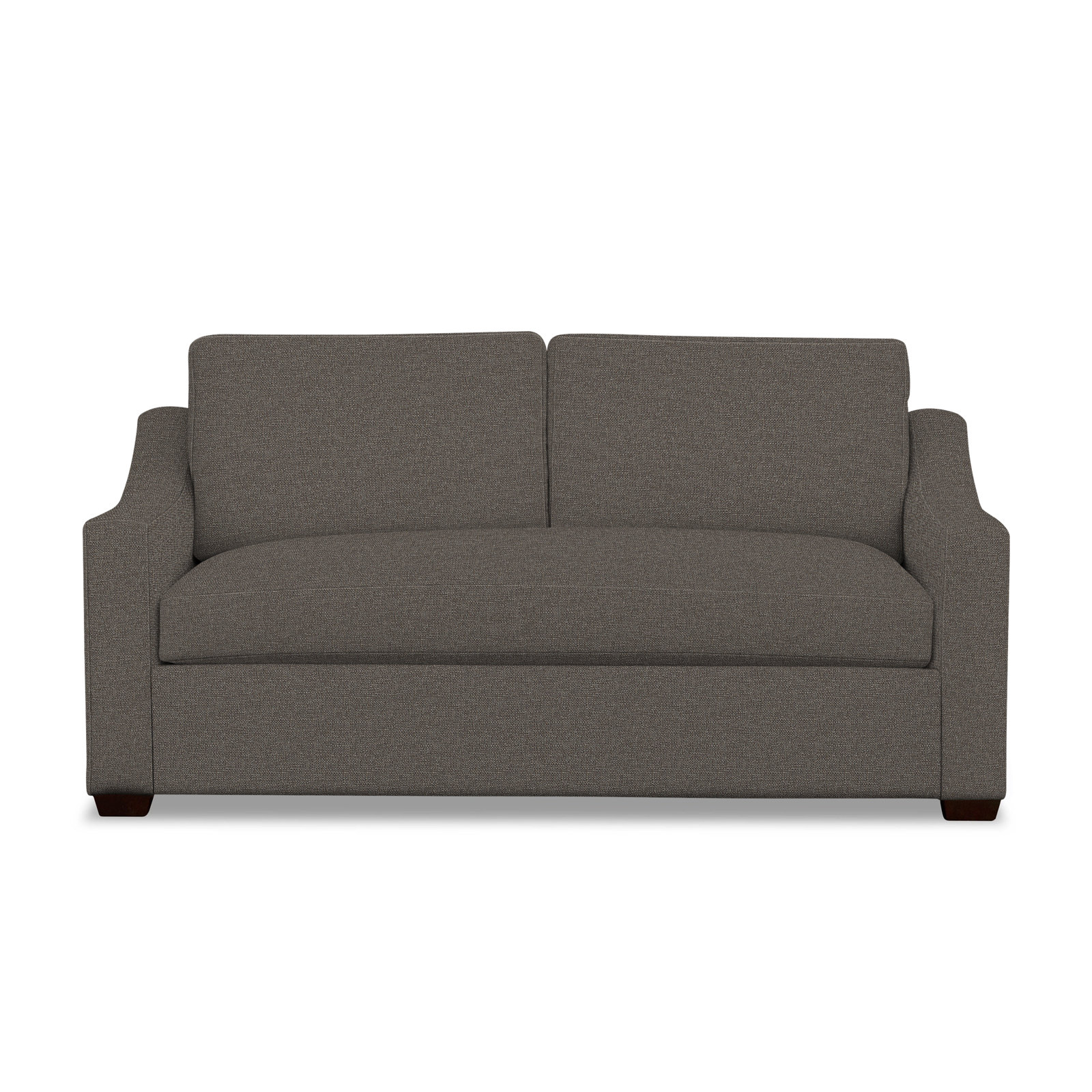 Cranbrook 78'' Upholstered Sofa, Drusky Charcoal Sustain® Basketweave