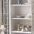 White Arched Bookcase