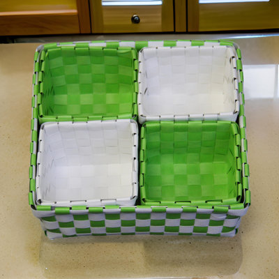 Gracie Oaks Plastic Bin