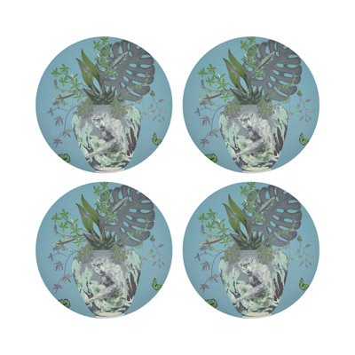Monkey Large Jungle Pebble 16" Vinyl Placemat