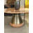Orange Ice Jade Round Dining Table