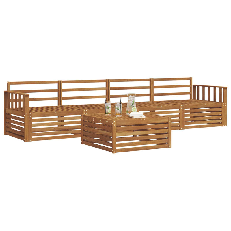 329cm Wide Patio Sectional Set