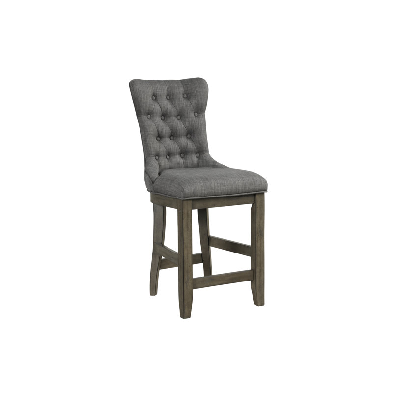 Tabouret de comptoir rembourré Farrand