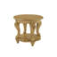 Table d'appoint ronde de 22 pouces avec table d'appoint et tablette