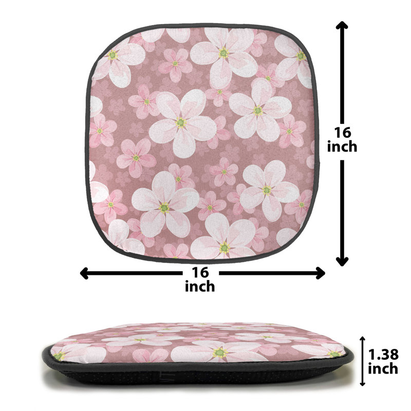 Outdoor 1.38'' Dining Chair Seat Cushion