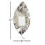 Applique murale en acier inoxydable 16 po