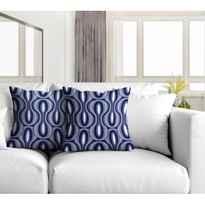 No Decorative Addition Outdoor Reversible Throw Pillow