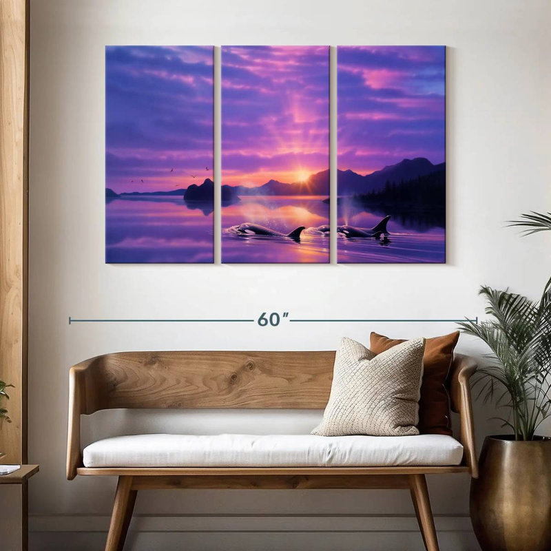 Brampt Tranquility Bay, 32" H x 50" W