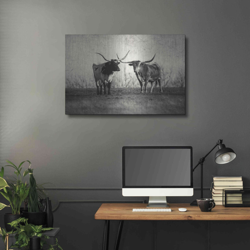 «Longhorns» par Debra Van Swearingen