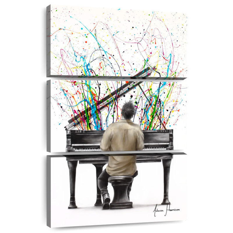 Abarca The Piano Solo, H 50 po x l 32 po