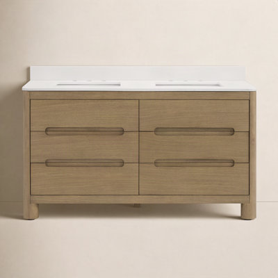Oslo 60" Double Bathroom Vanity