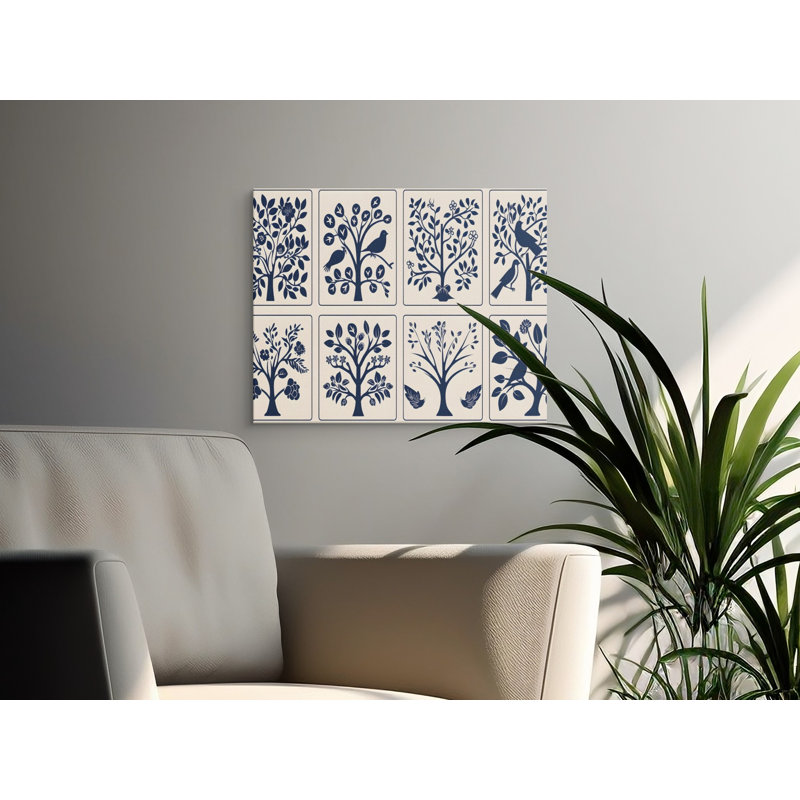 Sommerville Wrapped Canvas Print Set, 40x30
