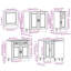 Maribeth 11 Piece Kitchen Cabinet Set-783706909