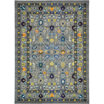 Eddins Washable Oriental Indoor Rug