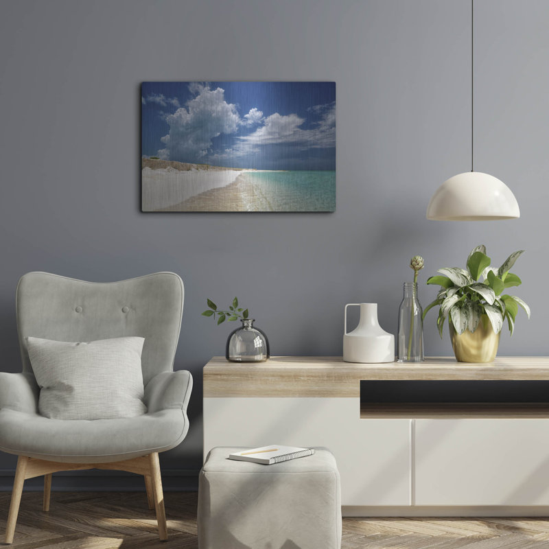 «Dream Beach» par Dennis Frates, H 16 po x l 24 po