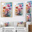 Motif floral minimalisme pré - imprimé-423388600-423388603