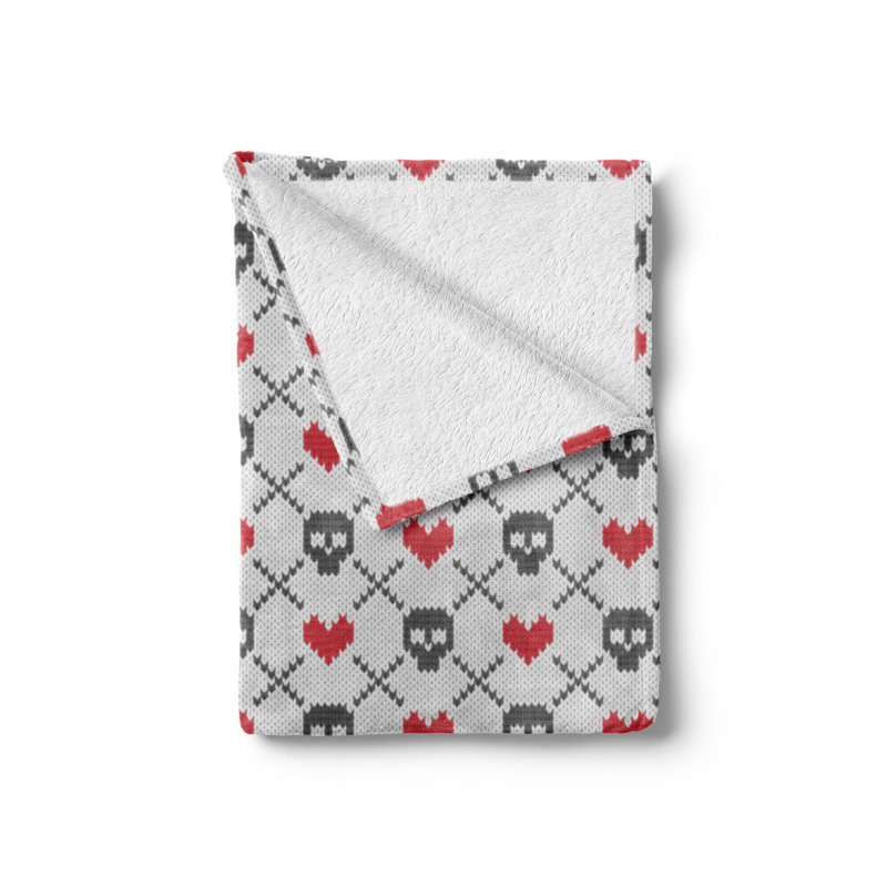 Hand Woven Throw Blanket, 70" W x 90" L
