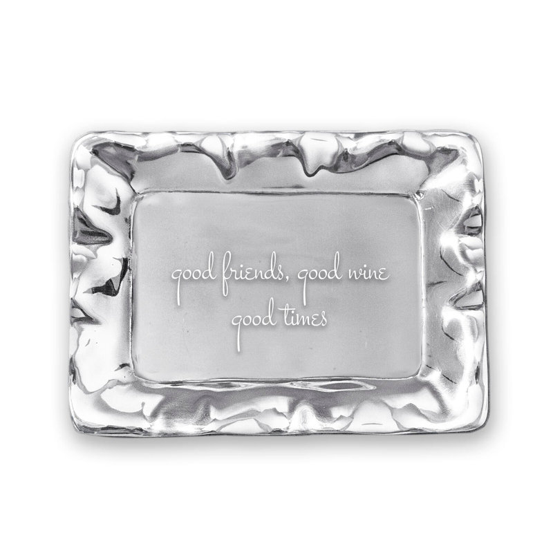 Giftables Aluminum Decorative Tray