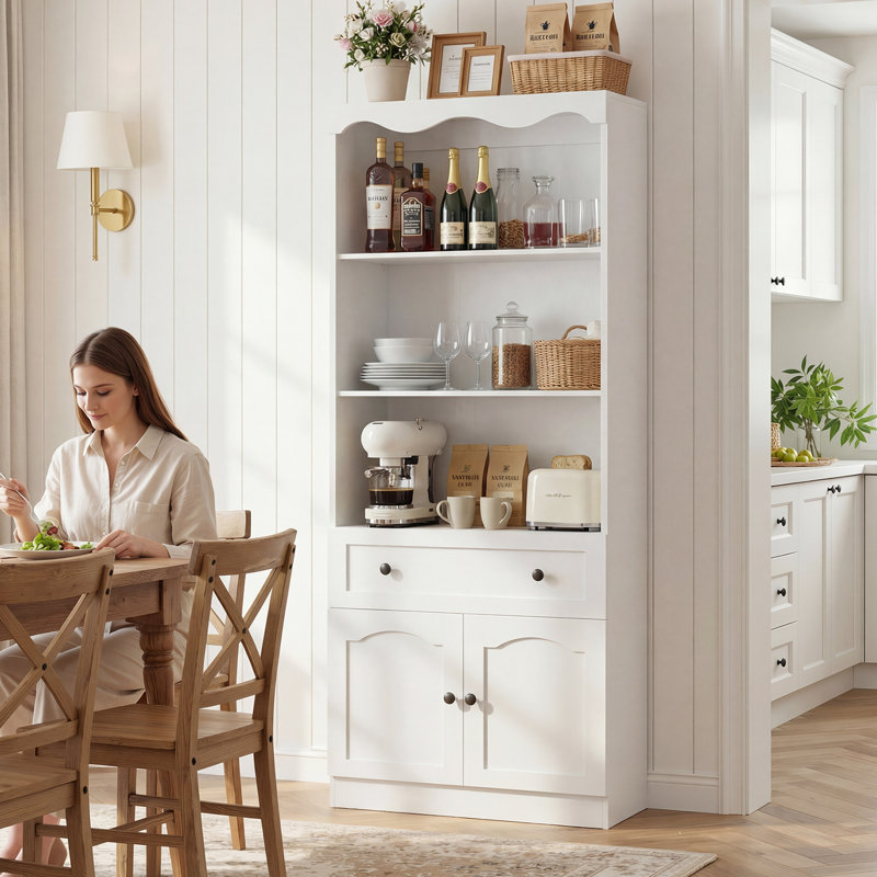 Armoire avec tiroirs en bois