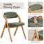 Ensemble de 4 chaises pliantes rembourrées Modern-130036934-130036931