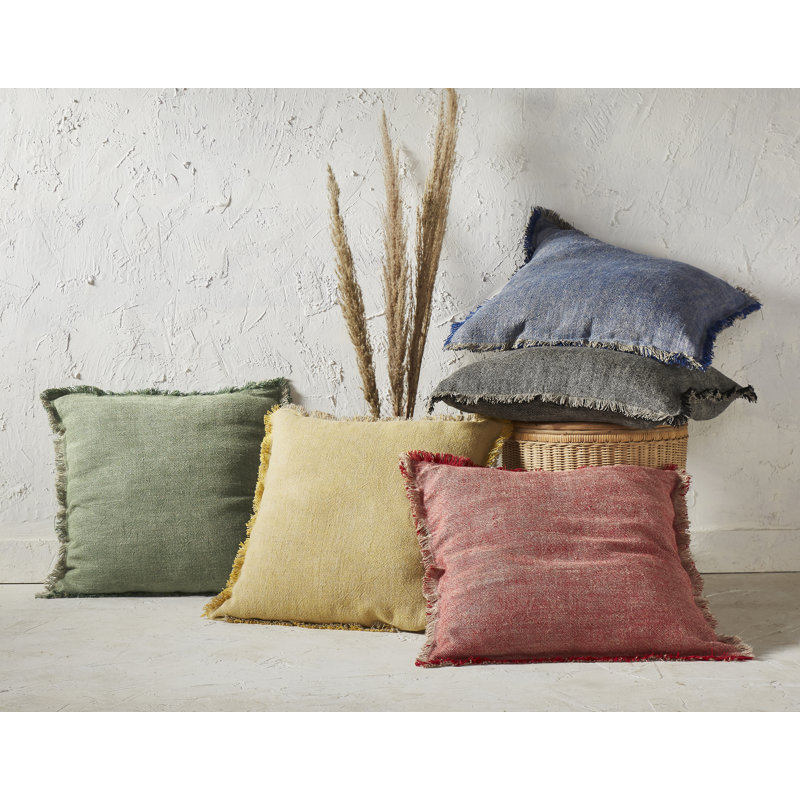 Housse de coussin et insert Savannah, Jaune