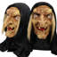 Masque d'Halloween effrayant de sorcière d'Halloween
