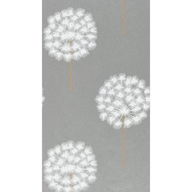 Paloma Amity Wallpaper, Pewter/Brass