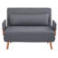 Canapé-lit convertible pliant, canapé-lit réglable à positions multiples, fauteuil-lit en mousse haute densité-1579016327